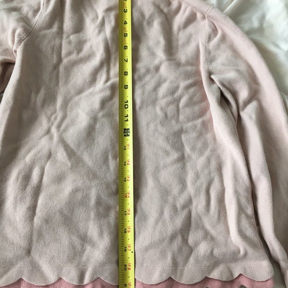 Ted Baker Lheo Scallop Detail Layered Sweater light pink size 1 *PLEASE READ* - Picture 11 of 16